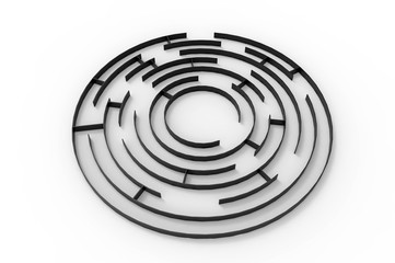 Labyrinth, 3D rendering