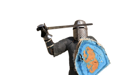 medieval armor swordsman