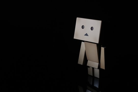 Toy danbo of the shadow 
