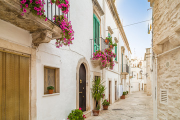 whitewashed houses of Locorotondo