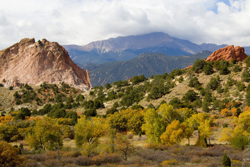 Autumn in Garden of the Gods