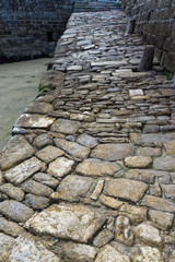 Vieux pavés du port de Douarnenez