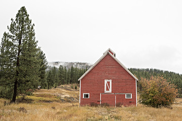 red barn