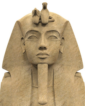 Stone Pharaoh Tutankhamen