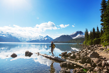 Obraz premium Jezioro Garibaldi