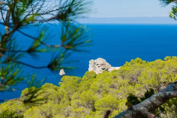 Fotobehang Zee & Oceaan Beautifull cliff view  © brianholm