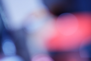 color blurred background