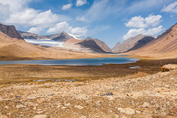 Mountain landscape of Tien Shan.