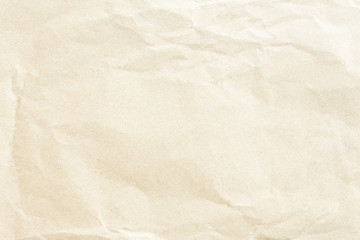 Crumpled brown paper texture