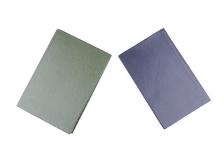 black book on a white background