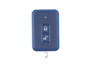 key car alarm on a white background
