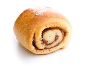 Mini cinnamon bun.