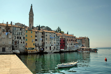 Fototapeta premium Croazia, Panorama di Rovigno