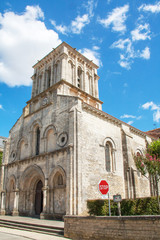 L'église saint Nicolas de Maillezais, Vendée, Pays de Loire
