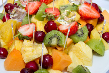 Mixed fruit decoration