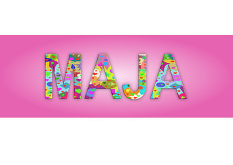 Vorname Maja, Grafik