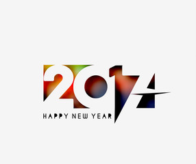 Happy new year 2017 Background