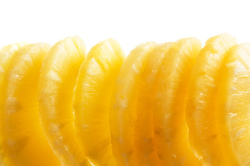 Fototapeta na wymiar sliced pineapple