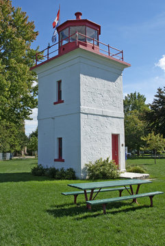 Lighthouse in Goderich, Ontario