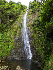 Fototapeta premium Main Fall in Ng Tung Chai tail in Tai Mo Shan country park in Hong Kong