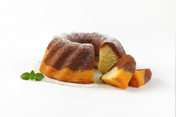 marble bundt cake