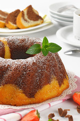 marble bundt cake
