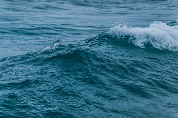 frozen moment a storm at sea