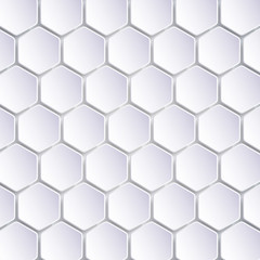 Abstract Hexagon Mosaics Background