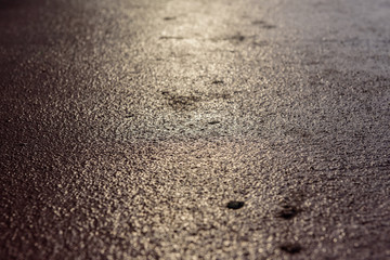 light warm on cement bckground