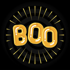 Halloween vector template