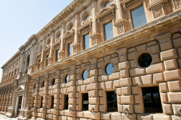 Fototapeta premium Carlos V Palace - Granada - Spain