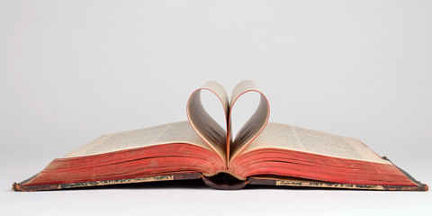 Herz, Liebe, Buch, Lesen