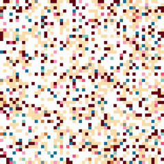 abstract square pixel mosaic background