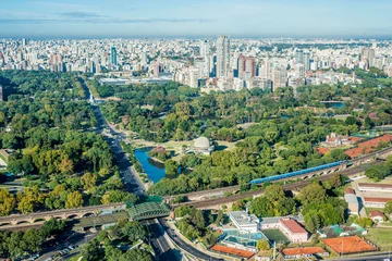 Fotobehang Palermo tuinen in Buenos Aires, Argentinië. © Anibal Trejo