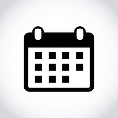 calendar icon stock vector illustration flat design