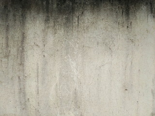 aged and stained concrete surface