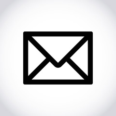 email icon stock vector illustration flat design