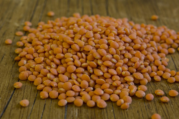 lenticchie di agricoltura biologica