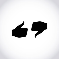 stock vector thumbs up icon vector like icon social network vector icon for app web site etc