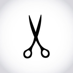 scissors icon stock vector illustration flat design