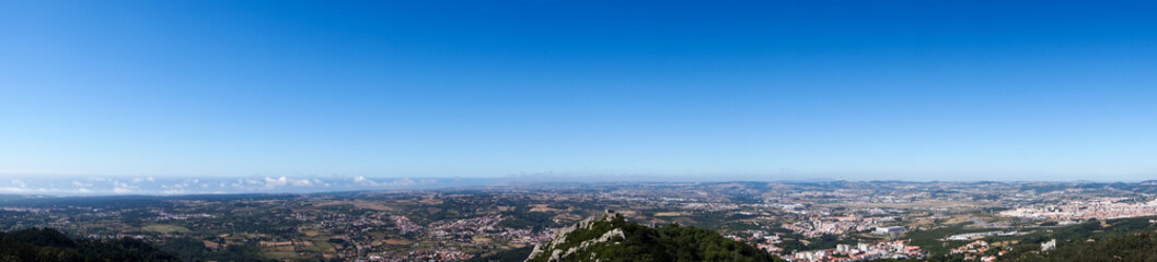 Vue panoramique de la région de Lisbonne, PT