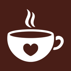 cup of coffee tea hot drink icon