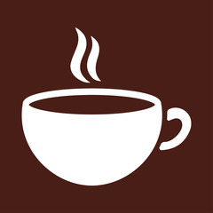 cup of coffee tea hot drink icon