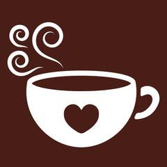 cup of coffee tea hot drink icon