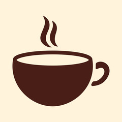 cup of coffee tea hot drink icon