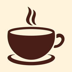 cup of coffee tea hot drink icon