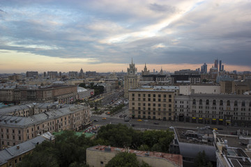 Rooftop in Moscow