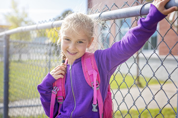 elementary student going back to school