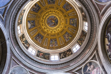 Obraz premium Basilica of Santa Maria del Popolo, Rome, Italy