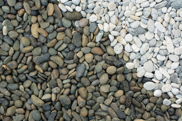 River rocks background